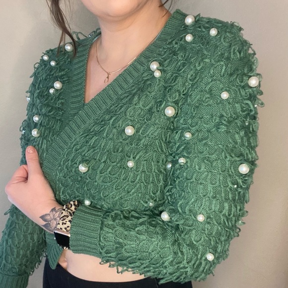 Pearl detail sweater - Picture 5 of 6